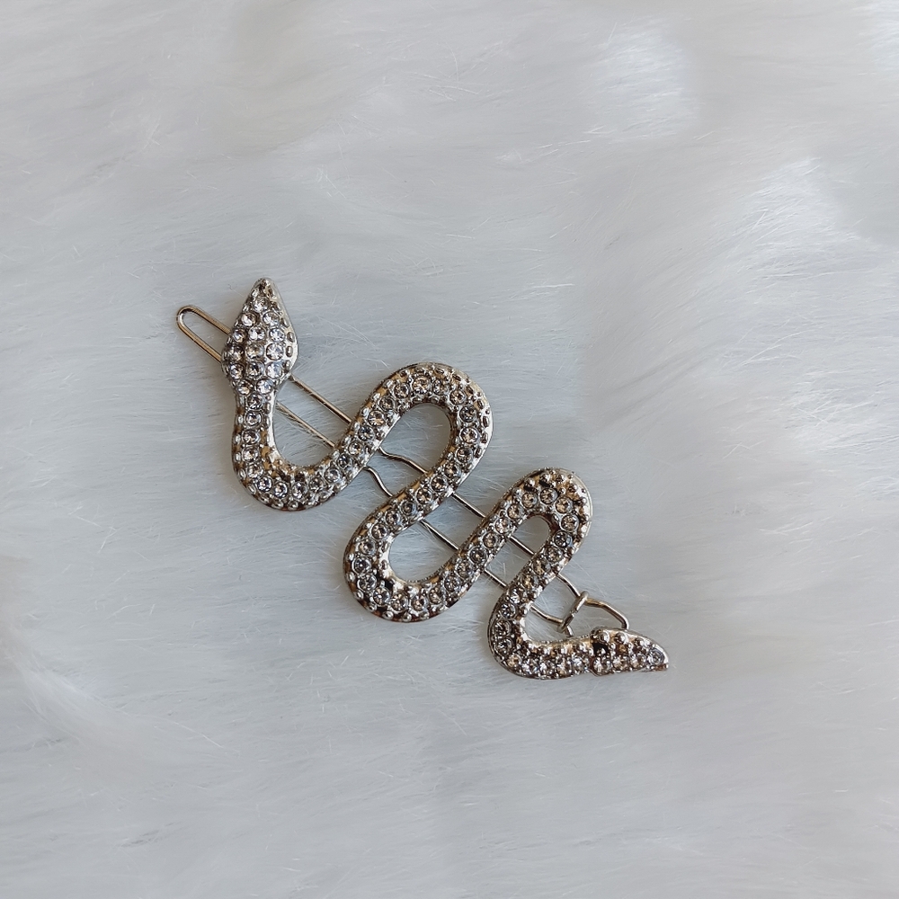 Snake Bling Hair Clip - Picture 5 of 13